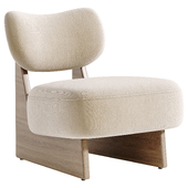 Boucle armchair