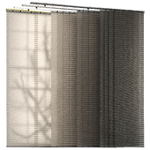 Semi Sheer Vertical Blinds 04