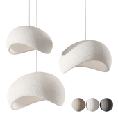 Handmade Oval Resin Chandelier Lamp