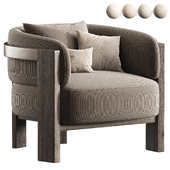 Japandi Accent Chair