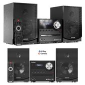 SHARP XL-B512 Wireless & Bluetooth Audio