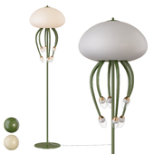 Jellyfish floor lamp