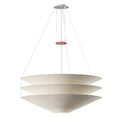 Floatation Japanese Paper Suspension Lamp Ingo Maurer