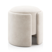 Pouf by Tax Stool Group Boucle