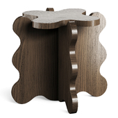 Gustaf Westman Wooden Curvy Mini Table Stool