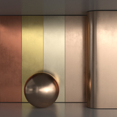 Flat Metal Material Set