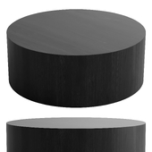 Table basse ronde en bois Dan