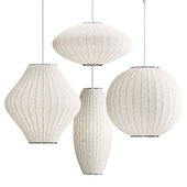 Tatami Fabric Shade LED Pendant