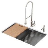 RUVATI kitchen sink