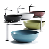 POD Round washbasin by Valdama