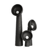 Лампа Soniah Medium Floor Lamp by FAINA Black