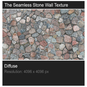 The Seamless Stone Wall Texture