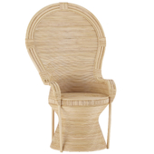 Berenike Heirloom Rattan Peacock Chair