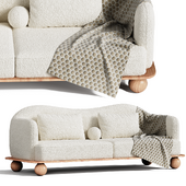 BABS Japandi Boucle Sofa
