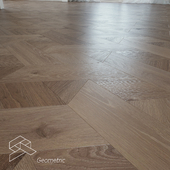 Geometric Flooring Foglie D'oro