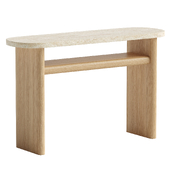 Travertine Marble Console Table