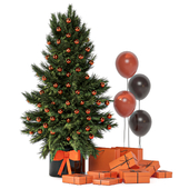 Christmas Tree and Decoration 100