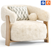 Kave Home Granite Armchair