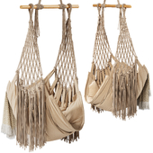 Macramestyle Hanging Chair