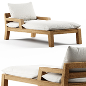 Kave Home - Forcanera, Sun lounger