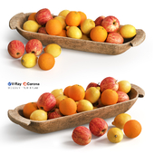 Wooden Fruit Basket