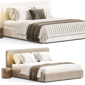 Savona bed by Comocasa