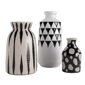 Black And White Vase