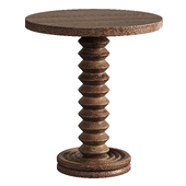 French Wood Side Table