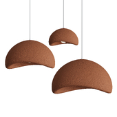 Wabi Sabi Pendant Light  brown