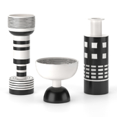 Набор декоративных ваз Bitossi Collection Ettore Sottsass