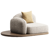 Faial One Armed Lounge Chair