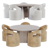 Rove Concepts Verona dining table | Rhea Dining Chair