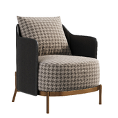 Houndstooth Accent Chair