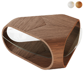 Cornerless Tri Coffee Table