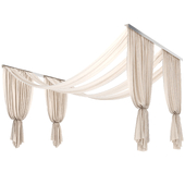 Ceiling Drape Curtain Panels vol 05