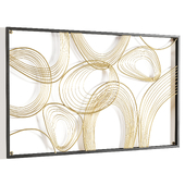 Handmade Glam Abstract Wall Art