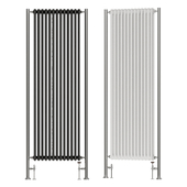 Milano Windsor White Vertical Traditional Double Column Radiator