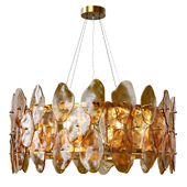 Amber Shells Chandelier