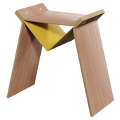 The stool Wolf by Deniz Aktay