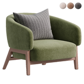 French Connection Mika Teddy Boucle Accent Chair