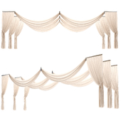 Ceiling Drape Curtain Panels vol 06