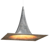 Concrete pendant lamp