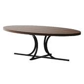 Stylish Club Bridge Dining Table