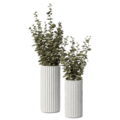 Bouquet of  Branches in Ceramic Vase 39