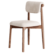 Velvet dining chair