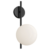 Wall lamp with glass balls