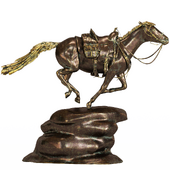 Horse Statuette 002