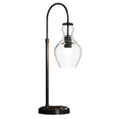 Pottery Barn Flynn Recycled Glass USB Table Lamp