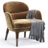 Ester Lounge Armchair By Pedrali