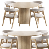 Trevor chair and Hill table